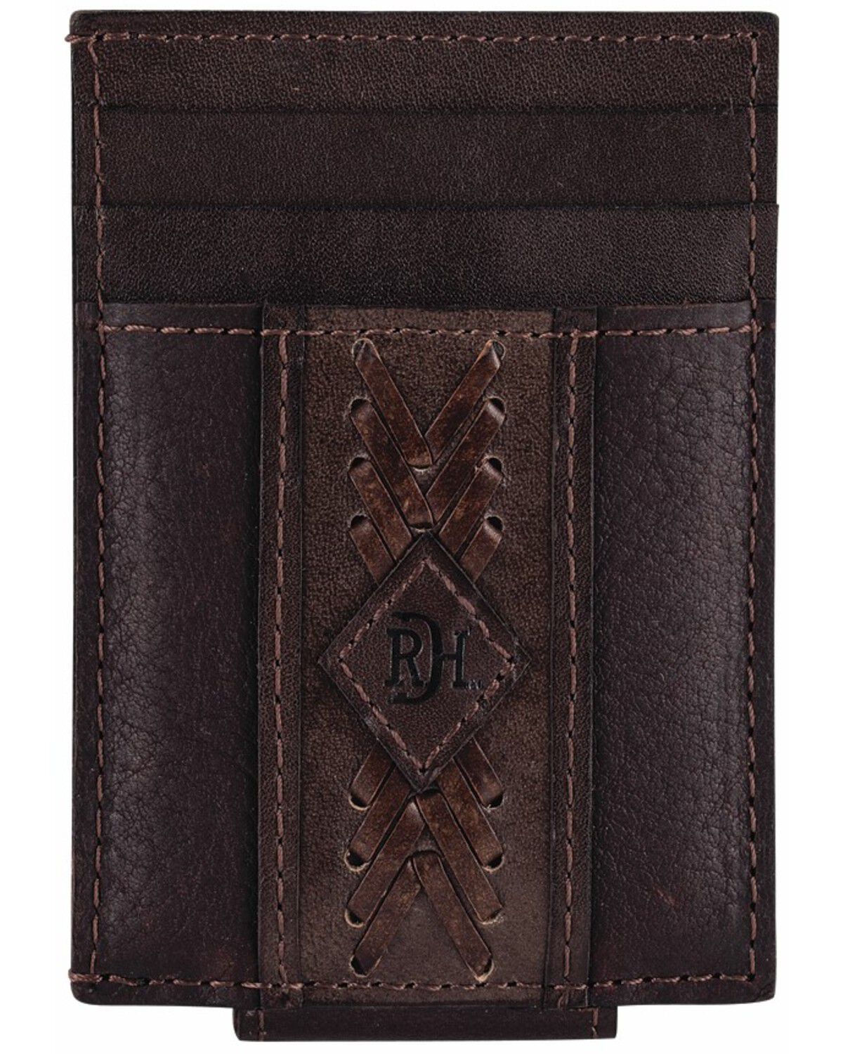Image #1 - Red Dirt Hat Men's Card Case Magnet Wallet, Brown, hi-res