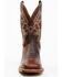 Image #4 - Justin Men's Bent Rail Bender Performance Western Boots - Broad Square Toe , Chocolate, hi-res