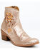 Image #1 - Marco Delli Women's Chenoa Fashion Booties - Round Toe, Pink, hi-res
