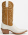 Image #3 - Shyanne Women's Exotic Python Western Boots - Snip Toe, Ivory, hi-res