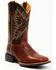 RANK 45 Men's Rino Canela Xero Gravity Performance Western Boots - Broad Square Toe , Brown, hi-res
