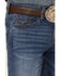 Image #2 - Cody James Men's Hazer Light Medium Wash Stretch Slim Straight Jeans , Blue, hi-res