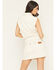 Image #4 - Wrangler Women's Sleeveless Snap Denim Mini Dress, White, hi-res