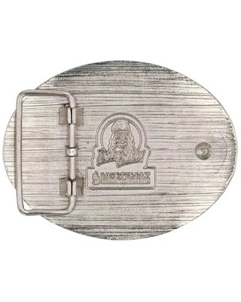 Image #2 - Montana Silversmiths Men's Dale Brisby Rodeo Blues Attitude Buckle , Silver, hi-res