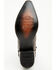 Image #7 - Corral Men's Exotic Python Studded Short Western Boots - Snip Toe, Red, hi-res