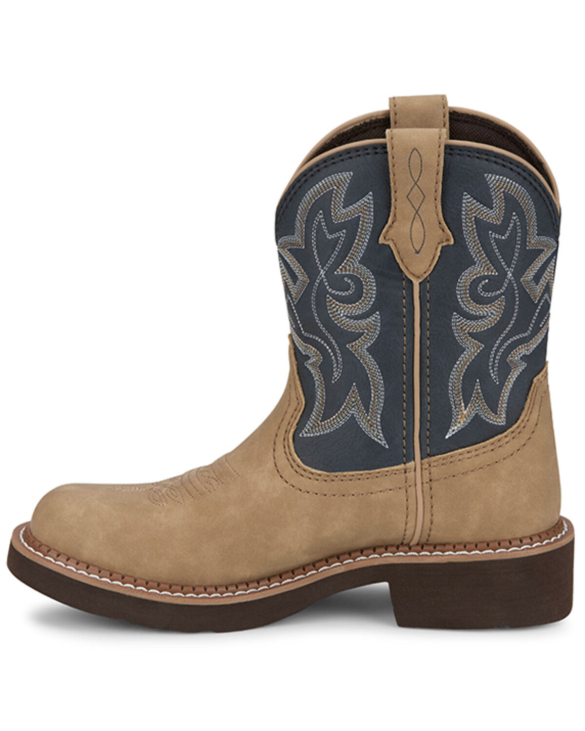 Image #3 - Justin Women's Gypsy Western Performance Boots - Round Toe, Tan, hi-res