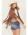 Image #4 - Idyllwind Women's Ennis Suede Crochet Vest, Brown, hi-res