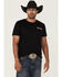 Image #2 - Cody James Men's Legend Gunslinger Short Sleeve Graphic T-Shirt, Black, hi-res