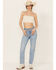 Image #1 - Levi's Women's 501® Original Lane Change Light Wash High Rise Straight Denim Jeans, Light Wash, hi-res