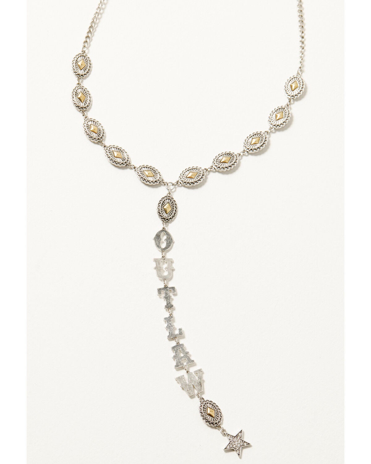 Image #1 - Idyllwind Women's Outlaw Gold Necklace, Gold, hi-res