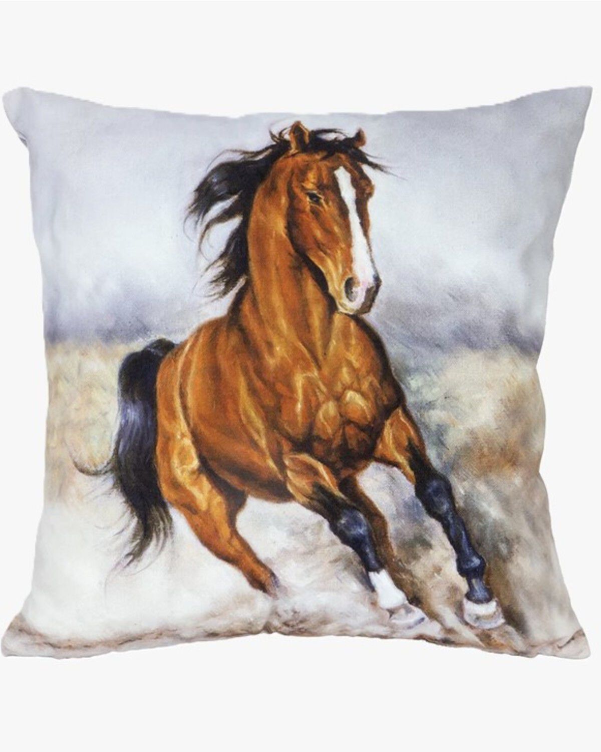 Carstens Home Wrangler Western Work Outdoor Pillow, Brown, hi-res