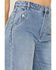 Image #2 - Rolla's Women's Heidi Light Wash High Rise Wide Jeans, Blue, hi-res