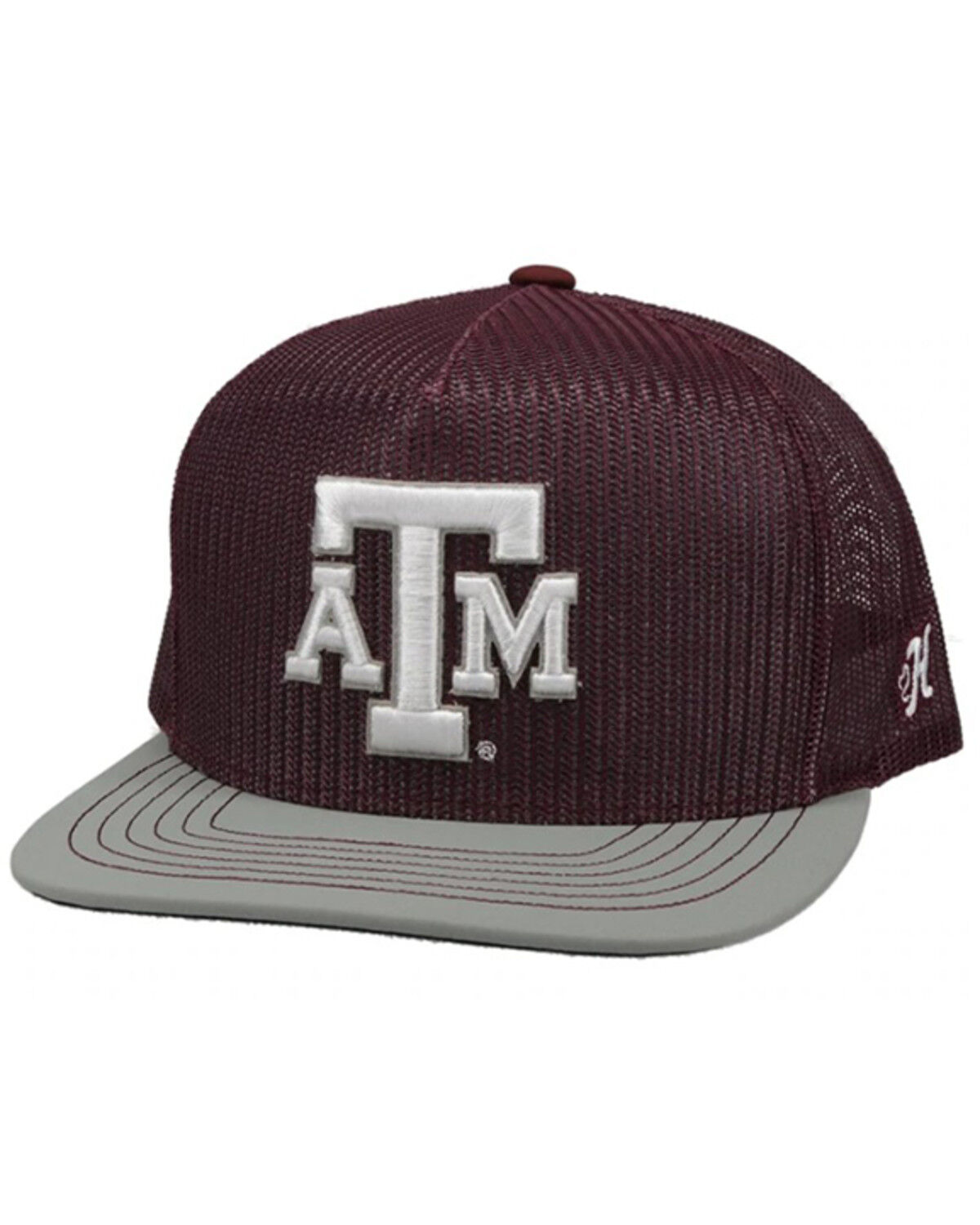 Image #1 - Hooey Men's Texas A&M University Logo Trucker Cap, Maroon, hi-res