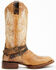 Image #2 - Dan Post Women's Vada Western Boots - Broad Square Toe, Honey, hi-res
