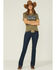 Ranch Dress'n Women's Cowgirl Graphic Tee, Olive, hi-res