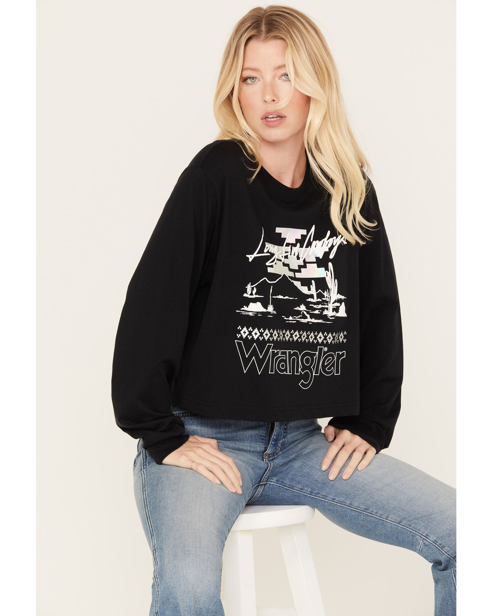 Long live cowboys wrangler sweatshirt on sale