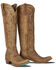 Image #1 - Lane Women's Sandaga Knee High Western Boots - Snip Toe, Brown, hi-res