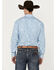 Image #4 - Stetson Men's Paisley Print Long Sleeve Pearl Snap Western Shirt , Blue, hi-res