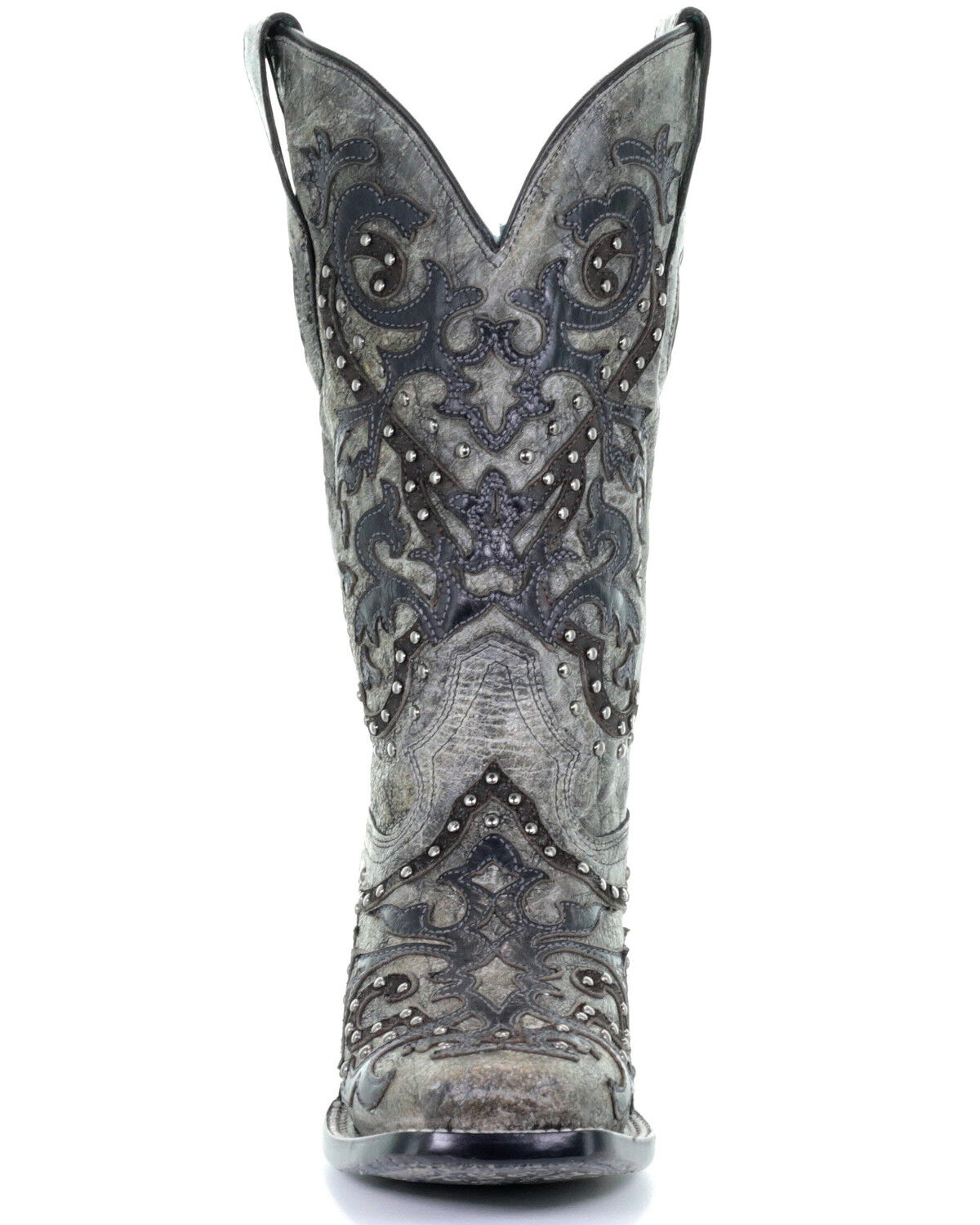 womens black cowboy boots square toe