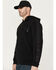 Image #2 - Hawx Men's Breaker Hooded Sweatshirt, Black, hi-res