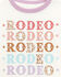 Image #2 - Shyanne Girls' Rodeo Short Sleeve Graphic Ringer Tee, Ivory, hi-res