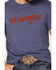 Wrangler Men's Logo Short Sleeve Graphic T-Shirt, Navy, hi-res