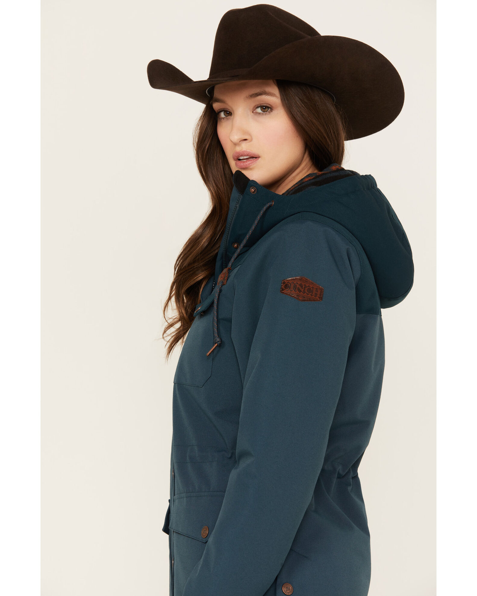 Cinch Women s Hooded Barn Jacket Sheplers