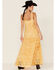 Image #4 - Jen's Pirate Booty Women's Flower Power Eyelet Lace Maxi Dress, Gold, hi-res