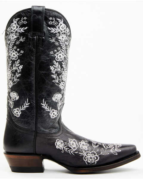 Shyanne Women's Heather Western Boots - Snip Toe, Black, hi-res