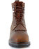 Image #4 - Cody James Men's 8" Mustang Lace-Up Kiltie Waterproof Work Boots - Composite Toe, Brown, hi-res