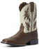 Image #1 - Ariat Boys' VentTEK Western Boots - Square Toe, Brown, hi-res