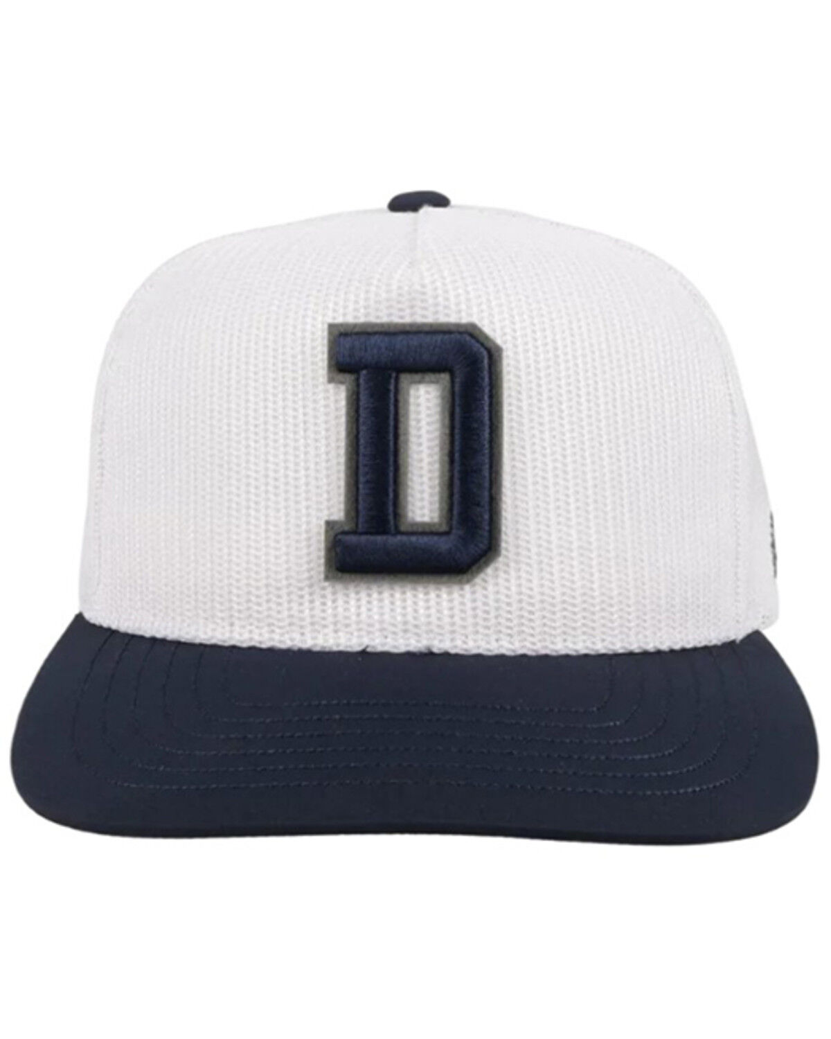 Image #3 - Hooey Men's Dallas Logo Trucker Cap, White, hi-res