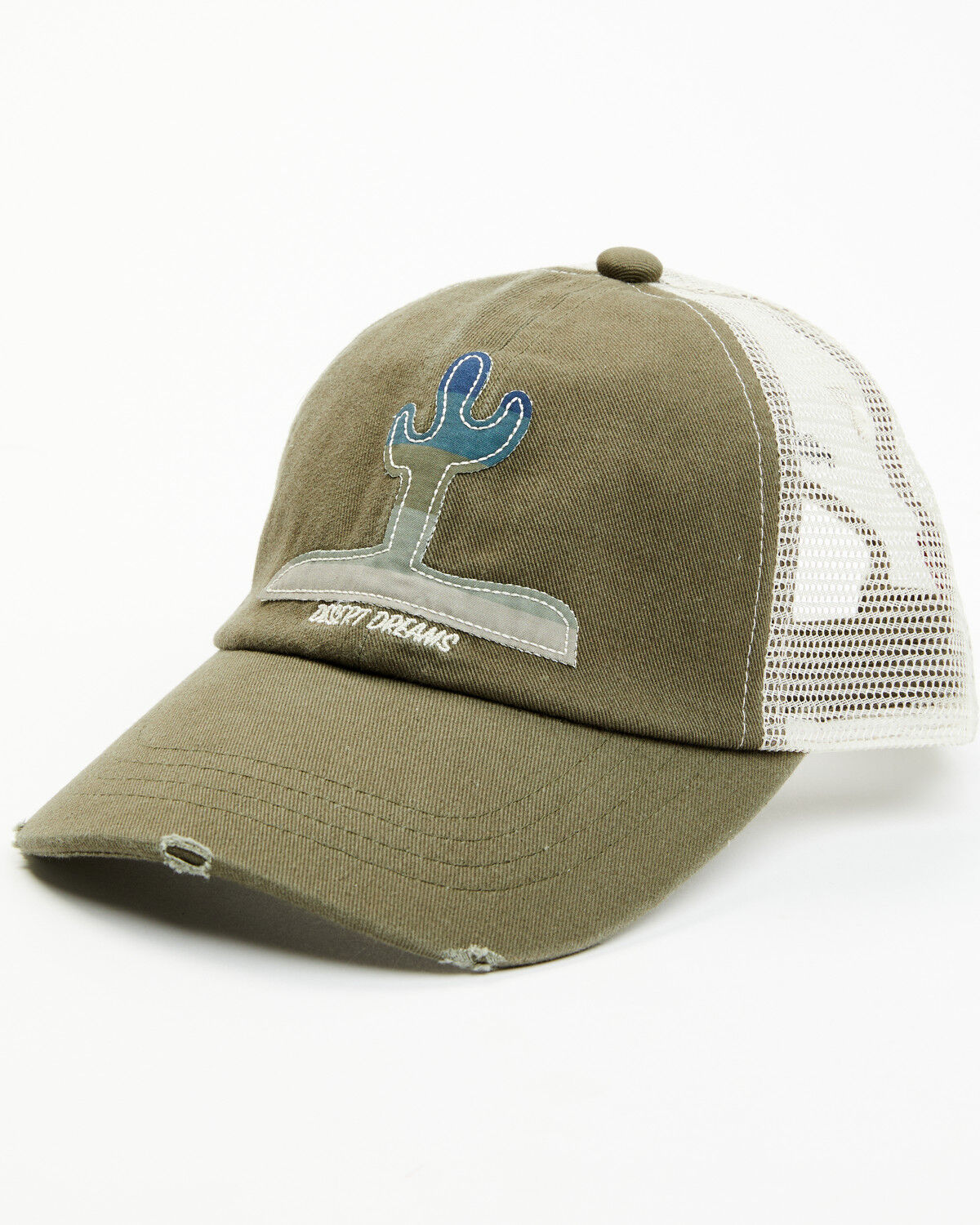 Image #1 - Shyanne Women's Serape Print Cactus Mesh-Back Baseball Cap, Sage, hi-res