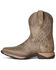 Image #2 - Ariat Boys' Anthem Western Boots - Broad Square Toe, Brown, hi-res