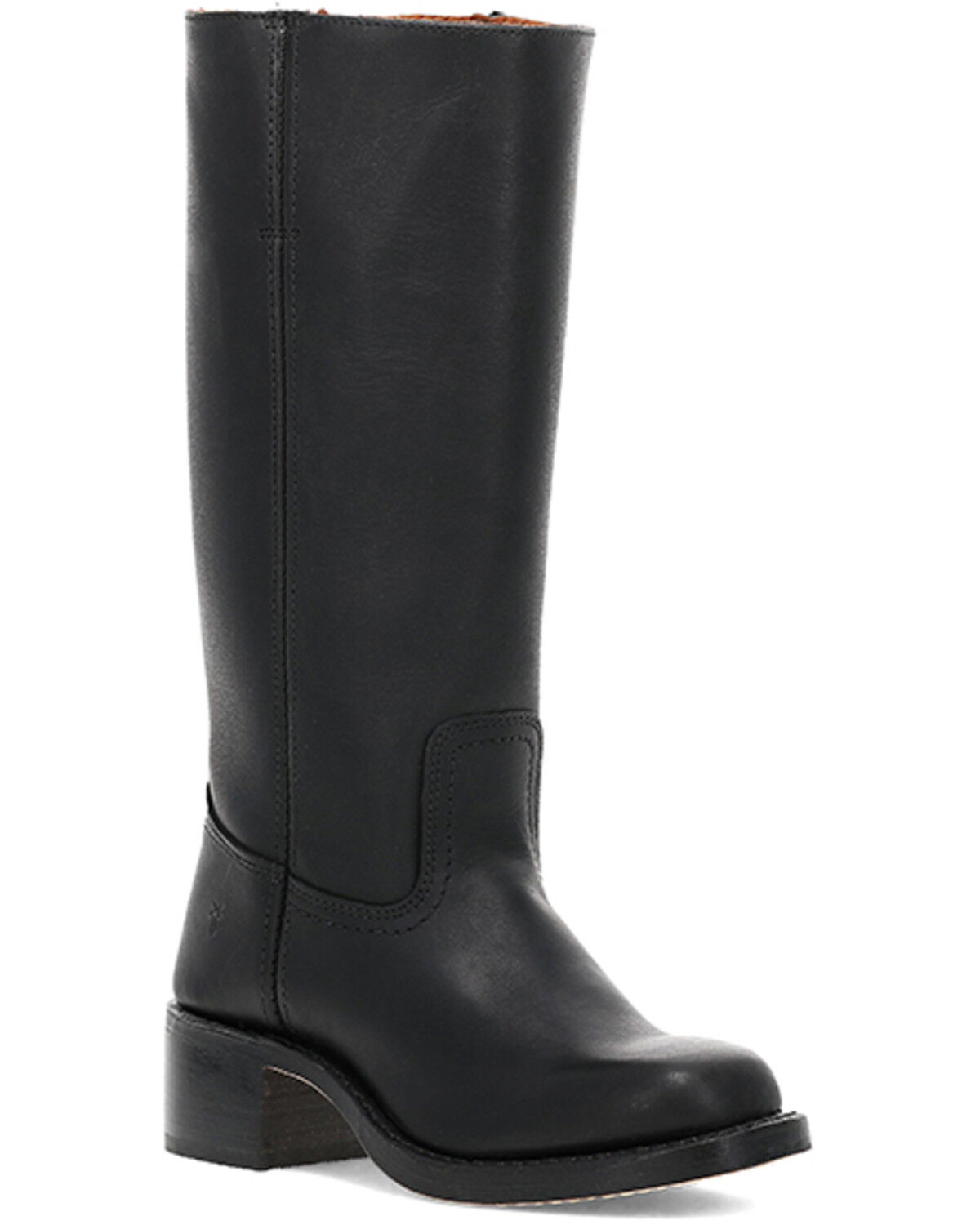Image #1 - Frye Women's Campus Tall Fashion Boots - Round Toe, Black, hi-res