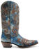 Shyanne Women's Skye Western Boots - Snip Toe, Blue, hi-res