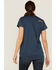 Image #4 - Ariat Women's Rebar Blue Polartec Elite All-Season Short Sleeve Work T-Shirt, Blue, hi-res
