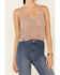 Image #3 - HYFVE Women's Pointelle Sweater-Knit Crop Cami, , hi-res