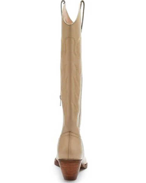 Image #5 - Coconuts by Matisse Women's Agency Tall Western Boots - Snip Toe , Ivory, hi-res