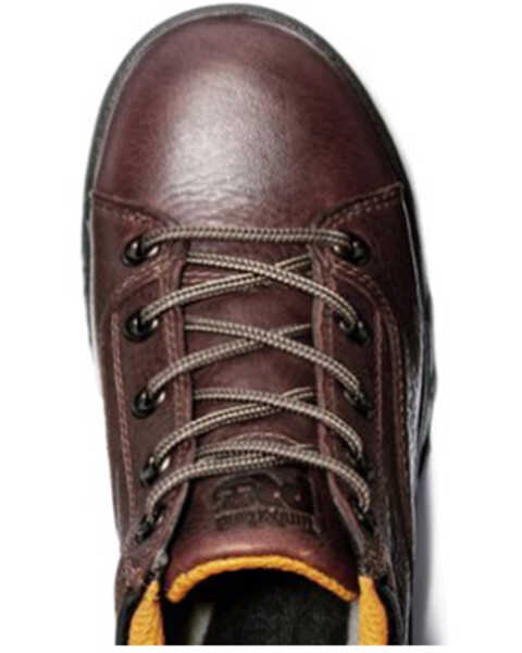 Image #5 - Timberland Pro Women's Titan Oxford Work Shoes - Alloy Toe, Brown, hi-res