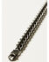 Image #3 - M & F Western Men's Gun Metal Silver Strike Chain Link Bracelet , Silver, hi-res