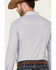 Roper Men's Classic Striped Long Sleeve Pearl Snap Western Shirt , Blue, hi-res