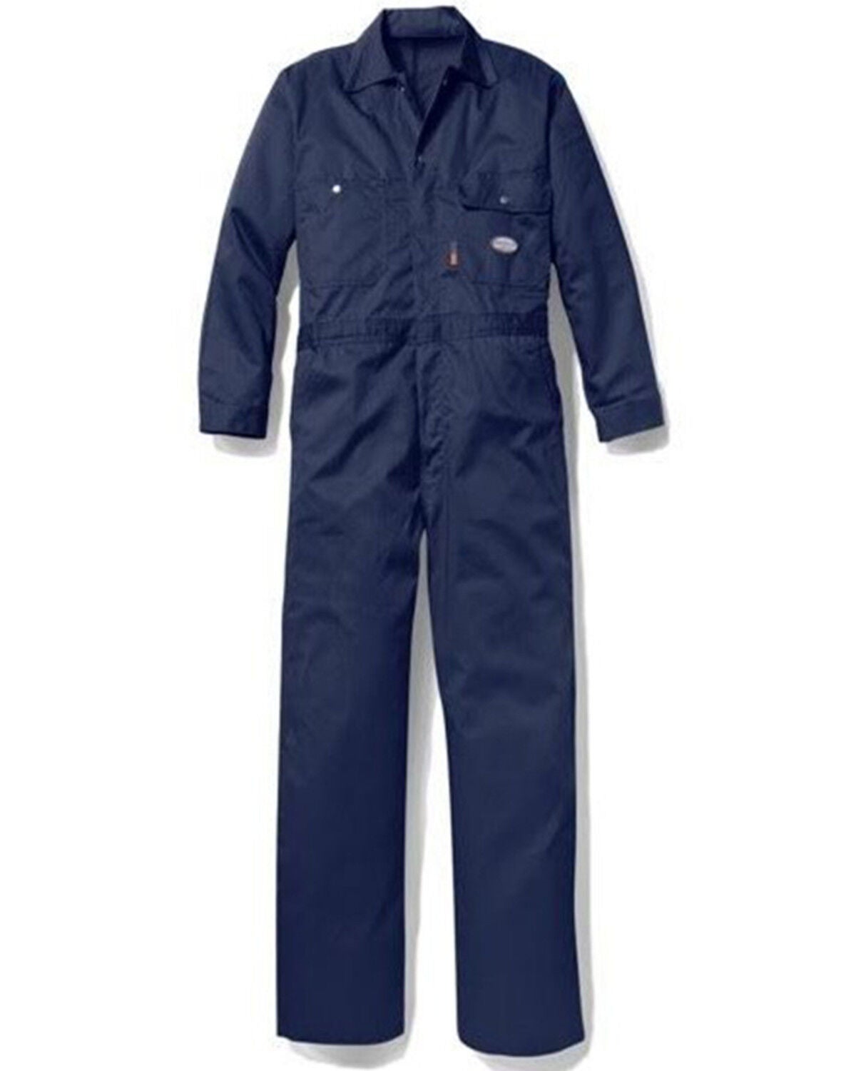 Rasco Men's Navy FR Heavyweight Coveralls - Big, Navy, hi-res