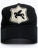 Idyllwind Women's Roam Free Patch Mesh-Back Ball Cap , Black, hi-res