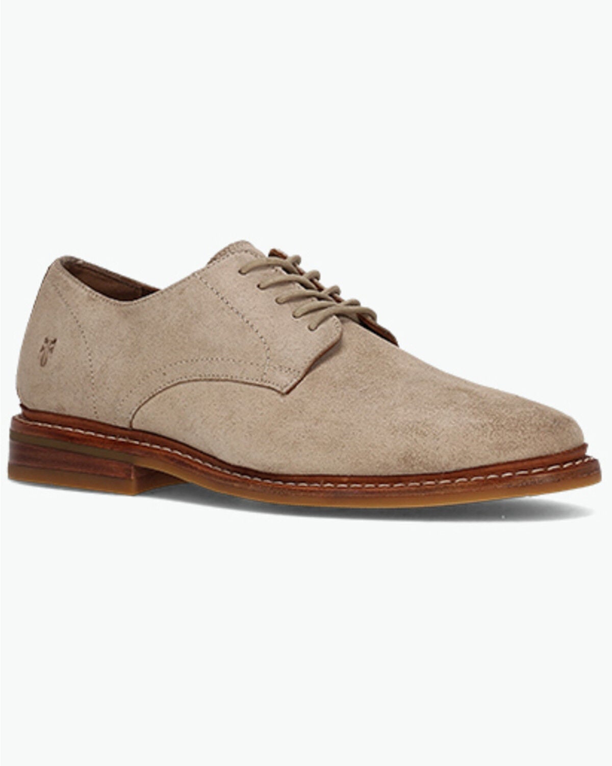 Image #1 - Frye Men's Paul Oxford Shoes, Mushroom, hi-res