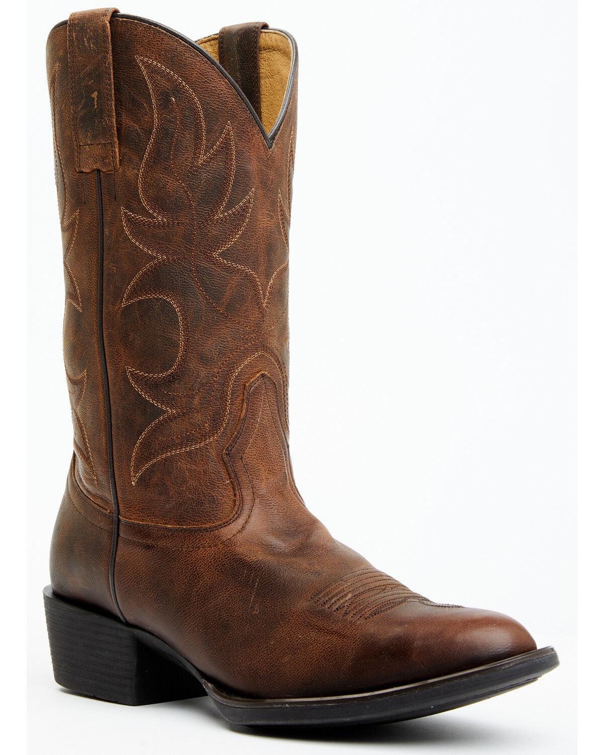 Image #1 - Cody James Men's Larsen Performance Western Boots - Round Toe, Coffee, hi-res