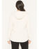 Image #4 - Ariat Women's Rebar Sunblocker Hooded Long Sleeve T-Shirt, Cream, hi-res