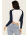 Image #4 - Youth in Revolt Women's American Rodeo Long Sleeve Graphic Tee, White, hi-res