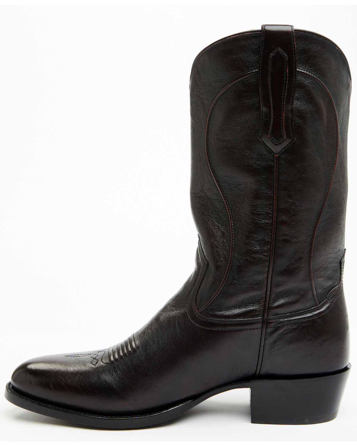 Image #3 - Cody James Black 1978® Men's Chapman Western Boots - Round Toe, Black Cherry, hi-res