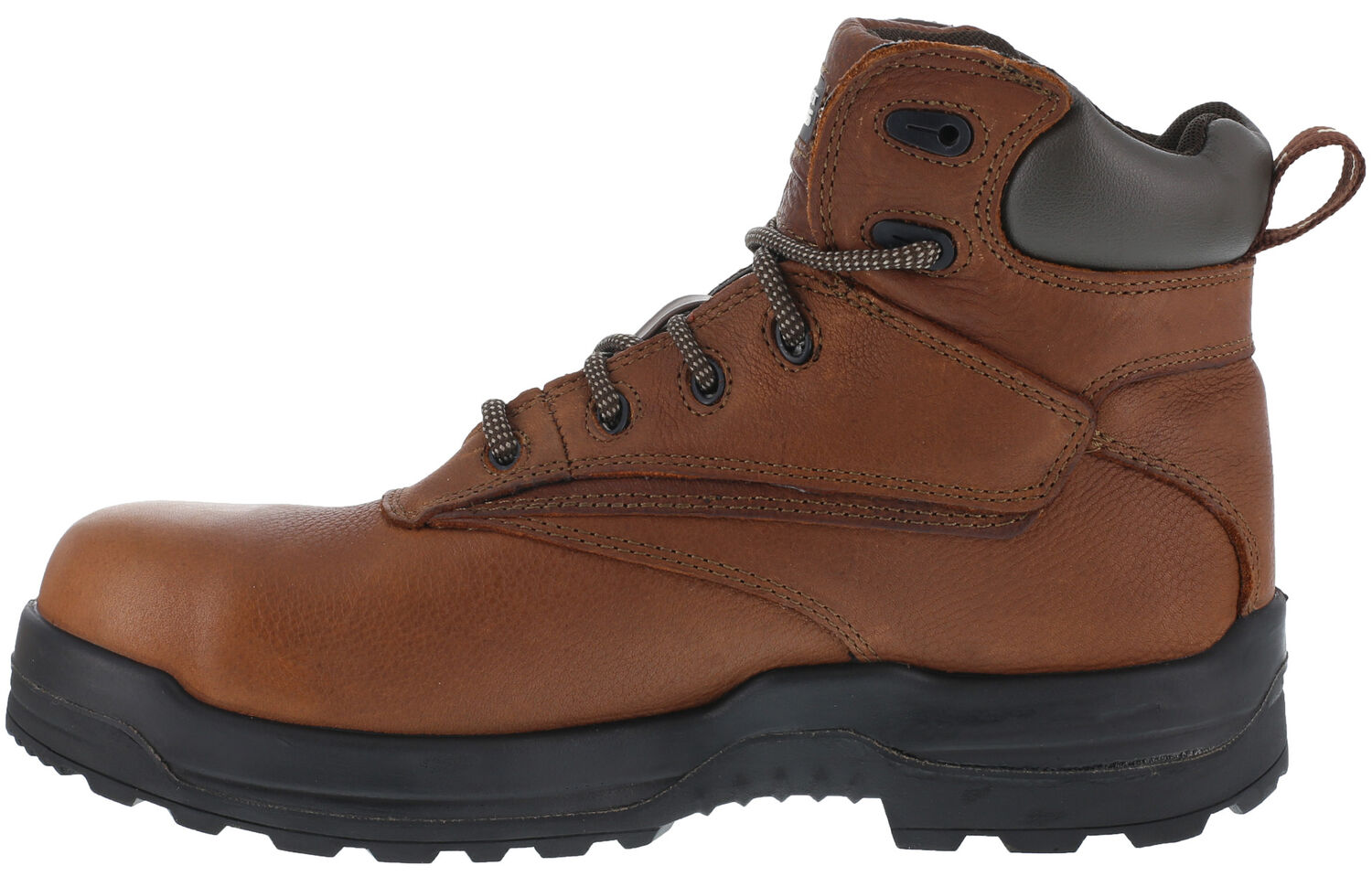 Image #4 - Rockport Men's More Energy Deer Tan 6" Lace-Up Work Boots - Composite Toe, Brown, hi-res